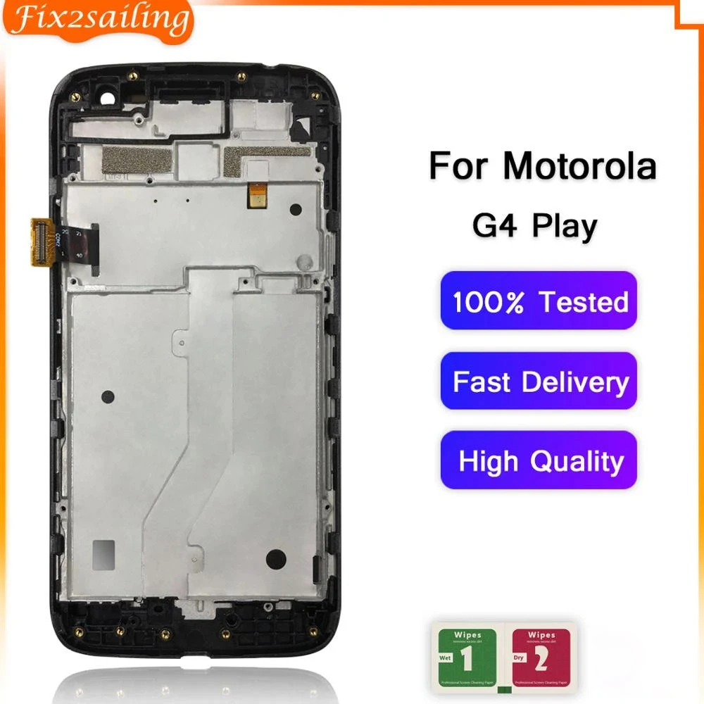 ЖК-дисплей для Motorola Moto G4 Play XT1603 XT1601 XT1604 XT1602 сенсорный экран дигитайзер сборка play lcd