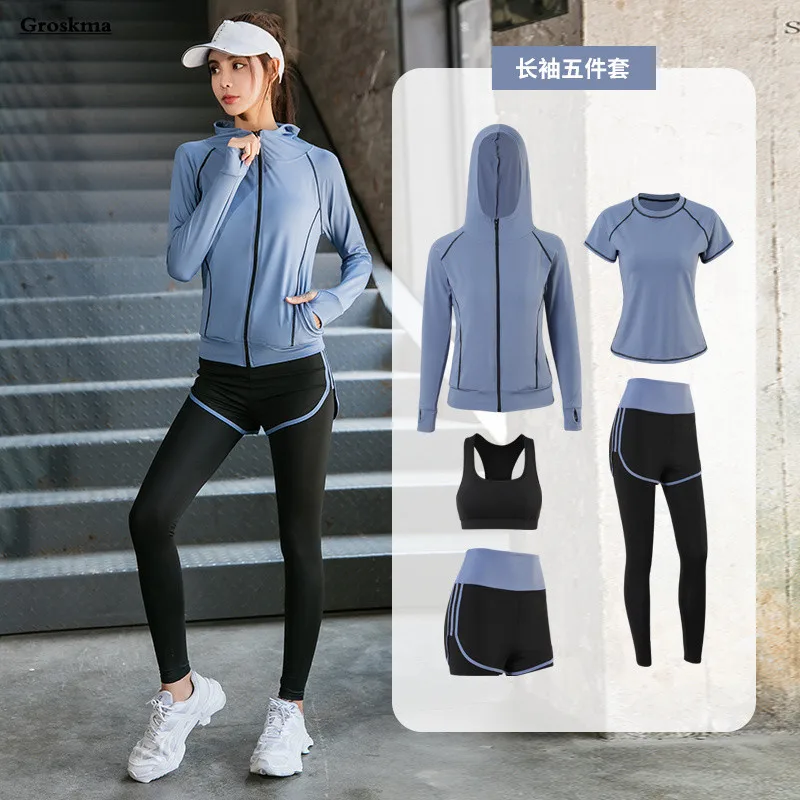 Fitness Gym T Shirt Bra Women Clothing Plus Size Yoga Set Sports Running  Shorts Pants Workout Coats Breathable Soft Sports Set - AliExpress