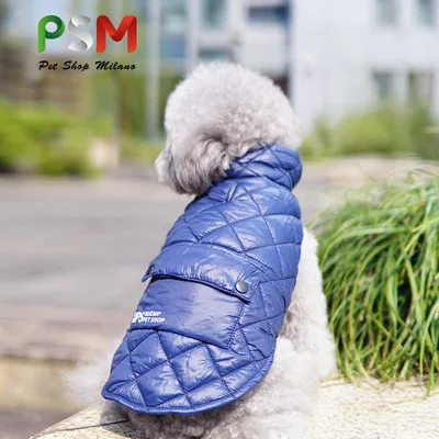 

Dog Cothes Teddy Fighting Schnauzer Pomeranian Corgi Pet Three-Color Thickening To Keep Warm Down Vest Pet Clothes