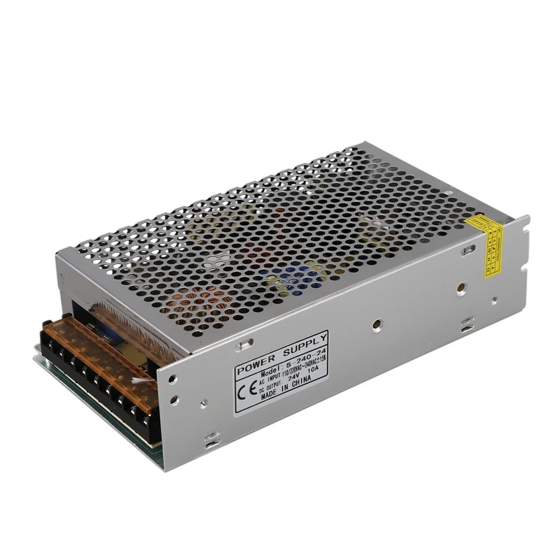 AC110-120V 200-220V 24V 10A 240W Switch Power Supply Converter for LED Strip Light
