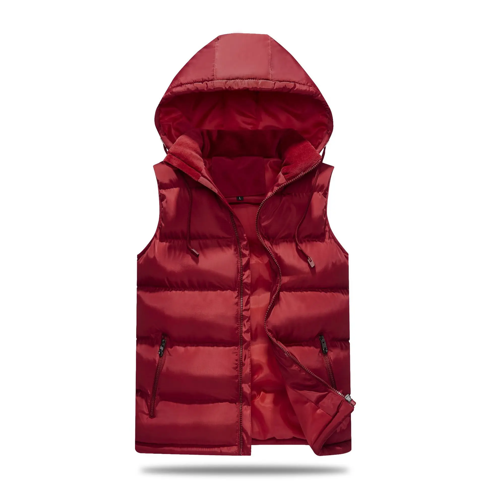 Хлопковый мужской жилет стиль осень и зима корейский стиль тренд красивый жилет Пальто Повседневная пуховая хлопковая одежда жилет