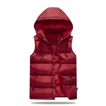 Хлопковый мужской жилет стиль осень и зима корейский стиль тренд красивый жилет Пальто Повседневная пуховая хлопковая одежда жилет