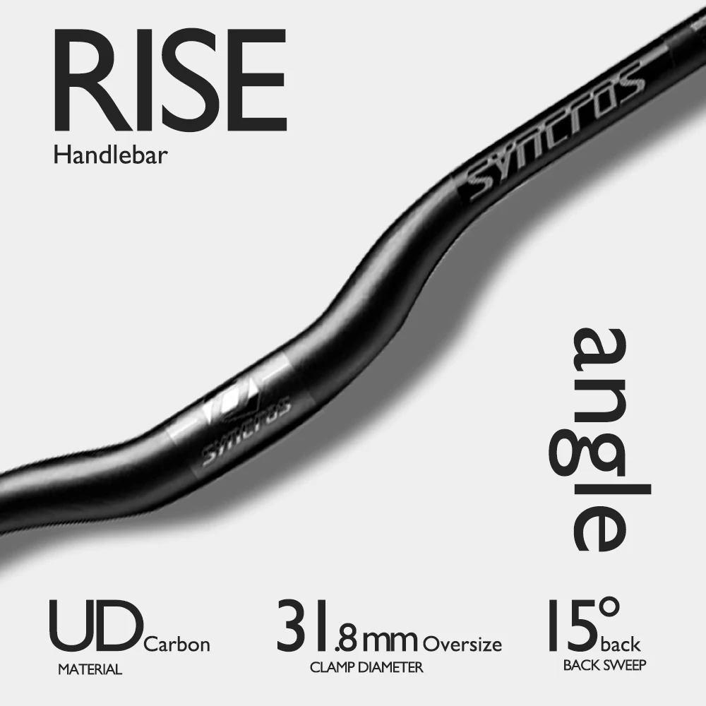 SYNCROS-Full Carbon Handlebar for Mountain Bicycle,MTB Bike