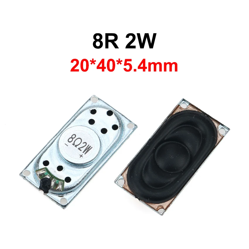 JCD Notebook Speaker Horn 2W 8R 4R 4020 Loud speaker 4 8 ohms 2 Watt 4/8R 2W 20*35*5MM 20*40*5.4MM 20*40*5.5MM 50*30*11.7MM 1PCS computer speaker,audio speaker,horn loudspeaker