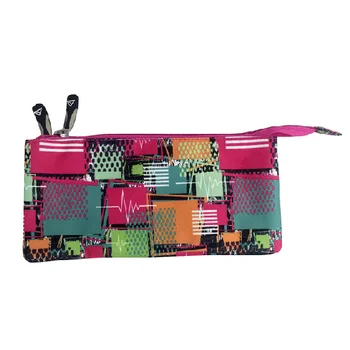 

Pencil pouch Threefold Patchwork Bagoose 23x11x3 cm.