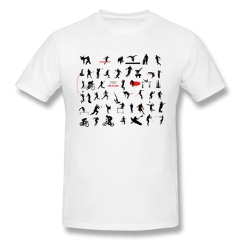 

New Summer Cotton Funny T Shirts Short sleeves T-shirt Tokyo Summer Olympics 2020 Sport Men Tops Tees