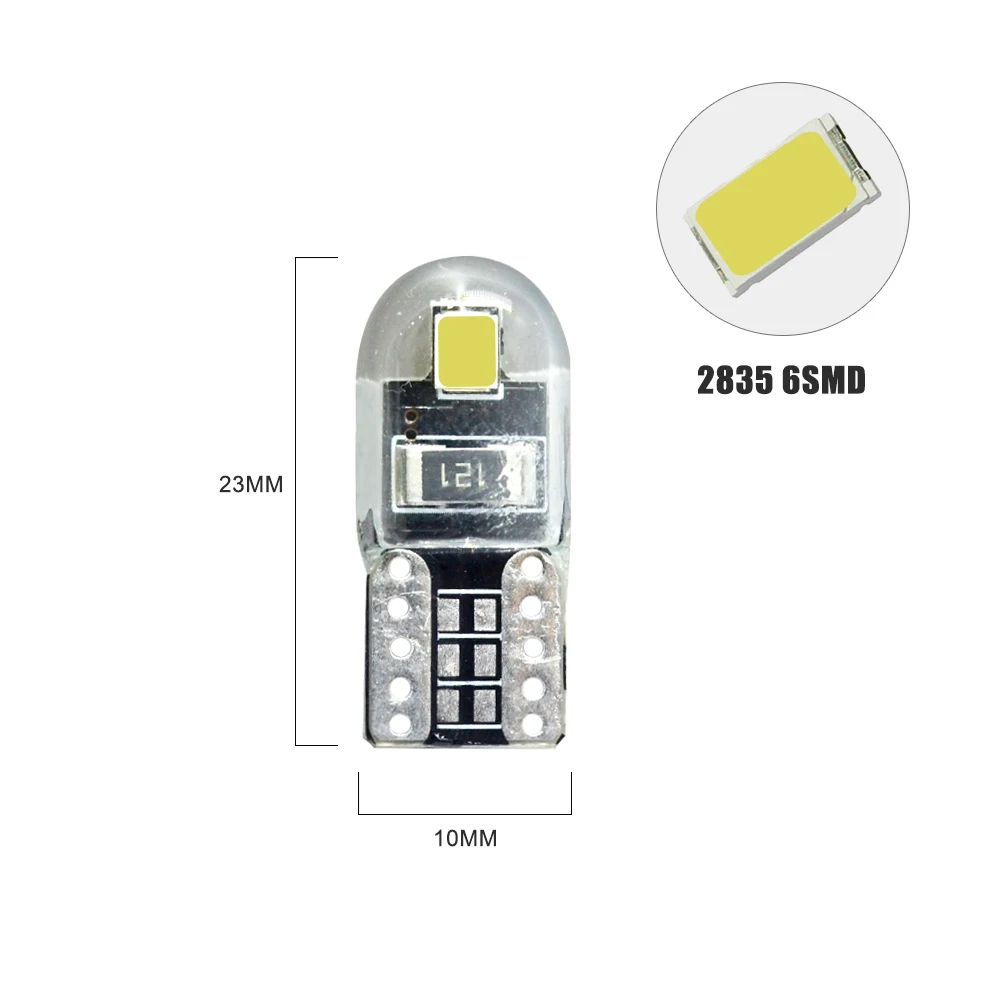 10 * шт/Лот 2835 2SMD светодиодный 1156 BA15S S25 1157 BAY15D лампы для автомобиля сигнал поворота