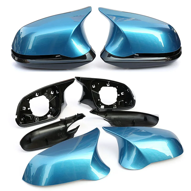 

Replacement Carbon Fiber Mirror Assembly Covers Caps Shell for BMW 1 2 3 4 series F20 F21 F22 F23 F30 F31 F32 F33 F34 F35 E84