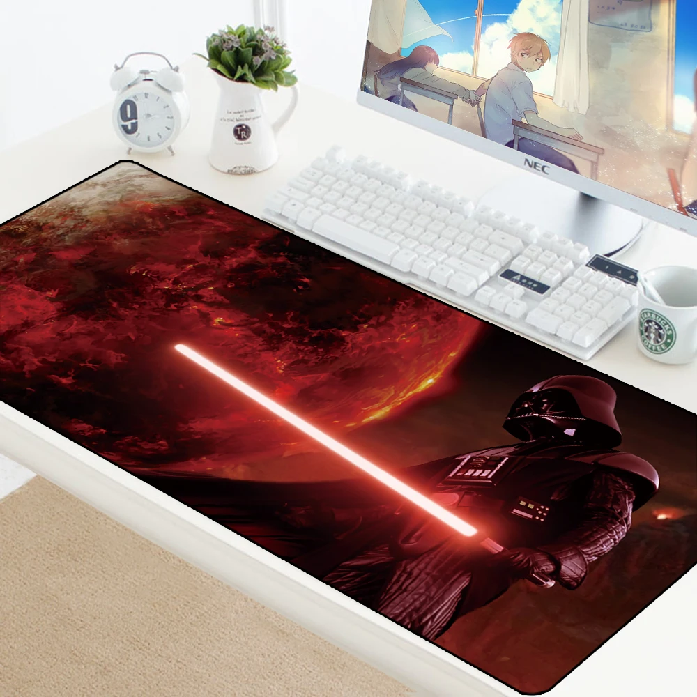 Star Wars Gaming Mouse Pad XL Computer Mousepad Large XL Rubber Desk Keyboard Mouse Pad Mat High Qu