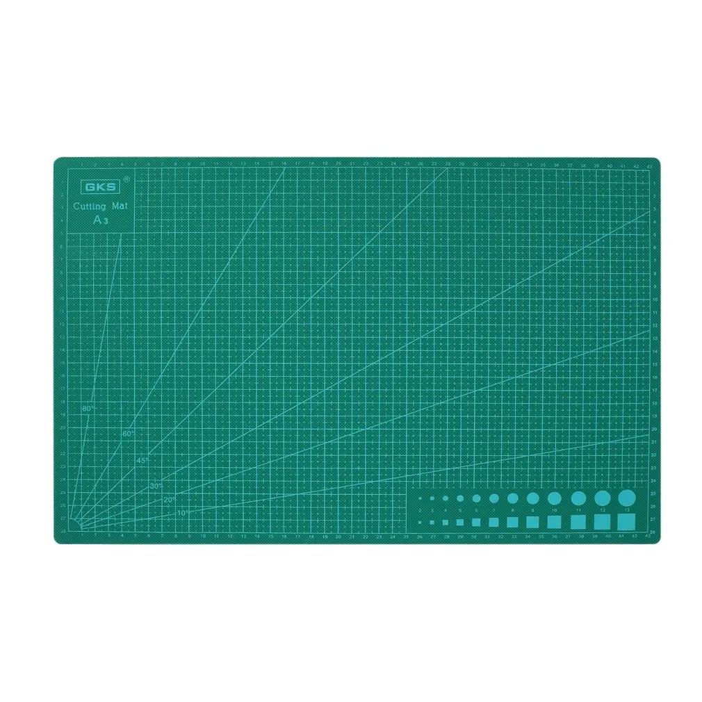 

30*45CM Household Double Side PVC Cutting Mat Environmental Friendly Self Healing Cutting Mat 3MM Handmade Diy Accessories