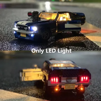 

(Only light) LED Light For CREATOR Ford Mustang GT500 1967 1960 Building Blocks Kit Bricks Classic Model Toys 10265 21047