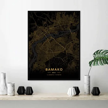

City Bamako Mali Poster