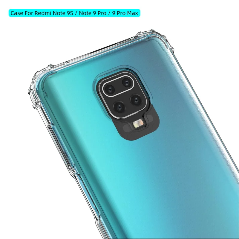 Ốp Lưng Silicone Trong Suốt Cho Xiaomi Redmi Note 9 8 Pro 9S 8T 8A 9A Mi Note 10 a3 Lite 9T Pro Bìa Mềm xiaomi leather case cover