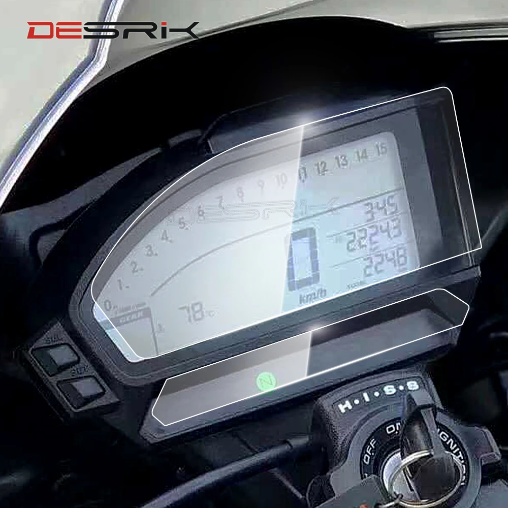 Motorcycle Speedometer Film Screen Protector Sticker Dashboard Scratch Protection For Honda CBR1000RR 2017 2018 2PCS 