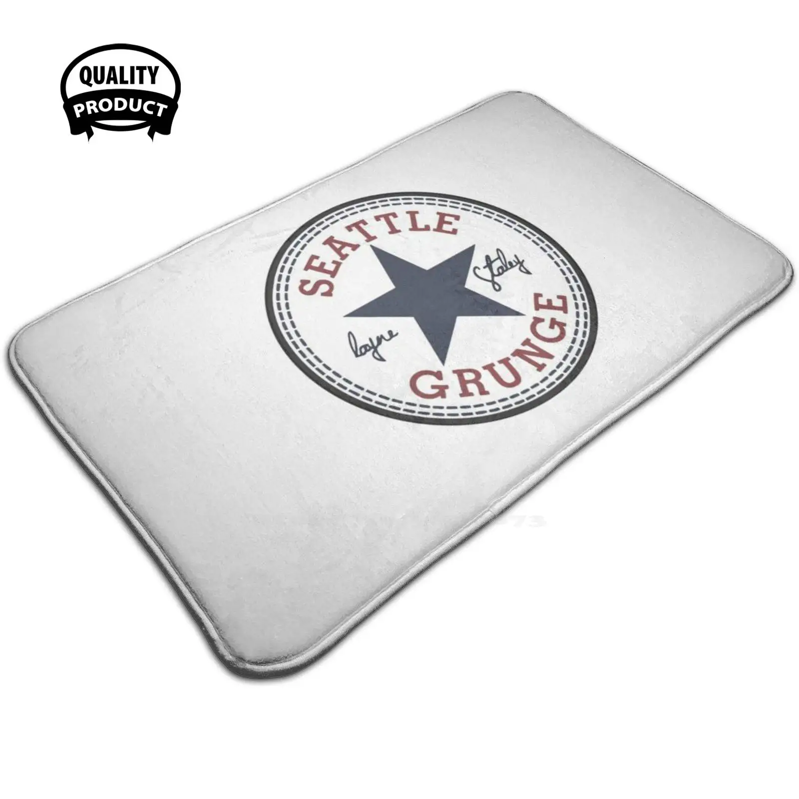 

Лидер продаж, товары в Сиэтле гранж, 3D товары для дома, коврик для ног, Сиэтл гранж, Сиэтл гранж, мерчендиз