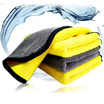 

Auto Car Cleaning Towel Care Soft Washing Detailing Double-sided Ultra-fine Fiber
