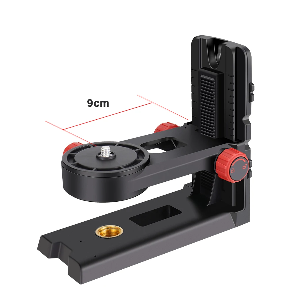 Details about   New Magnetic Bracket Laser Level 180° L-shape Tripod Adapter Base for Wall Mount 