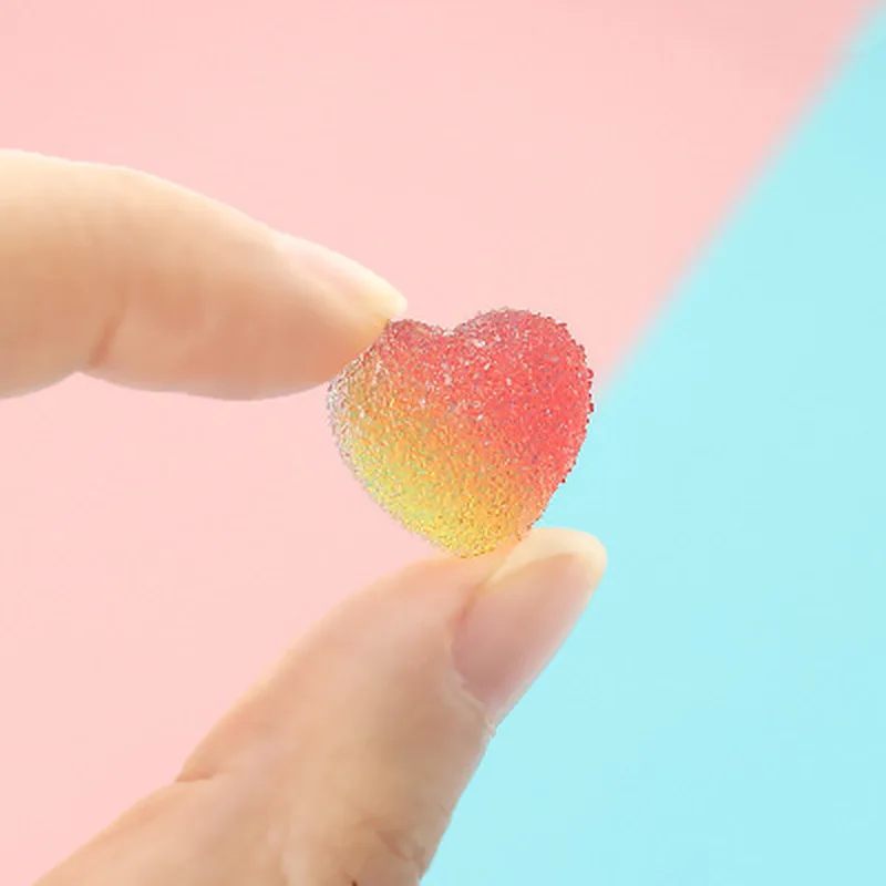 Имитация Fudge Love в форме сердца фотоаксессуары наклейки на холодильник материалы