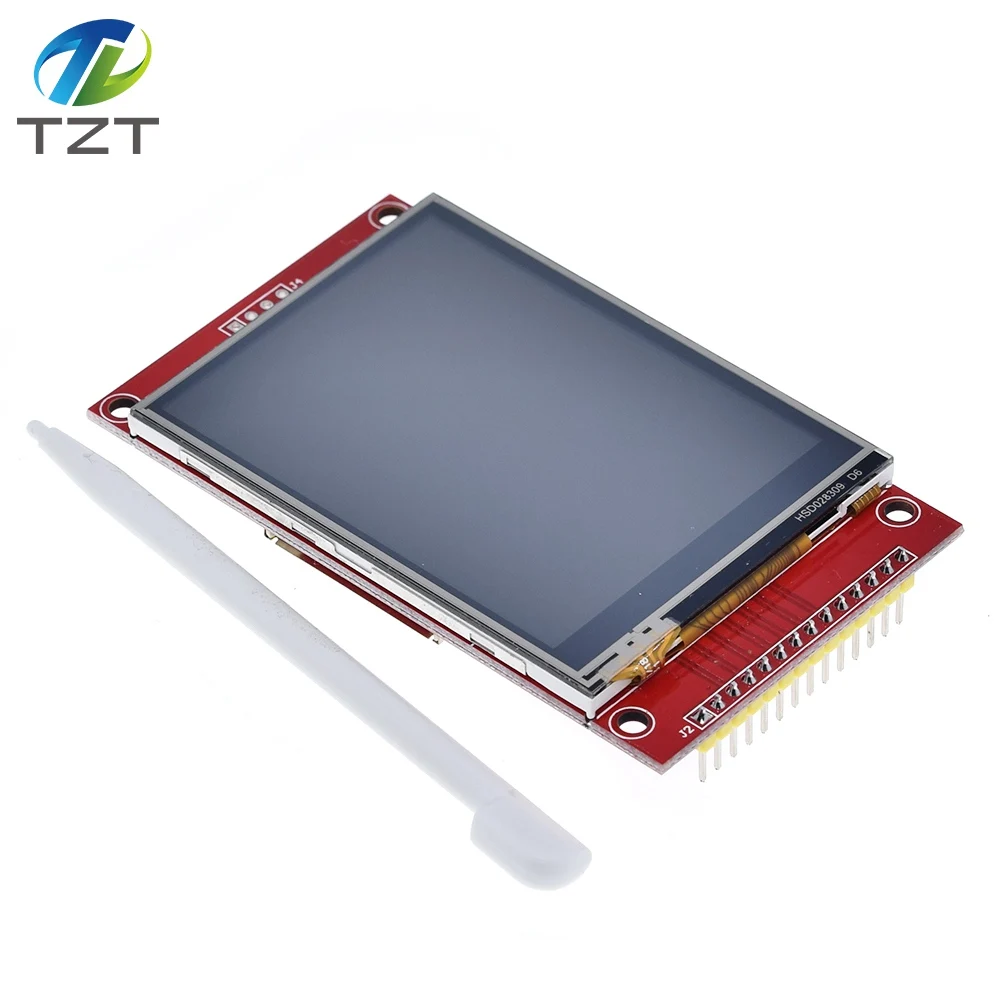 Умная Электронная 240x320 2," SPI TFT lcd Сенсорная панель модуль последовательного порта с PCB ILI9341 5 V/3,3 V 2,8 TFT с сенсорным для arduino