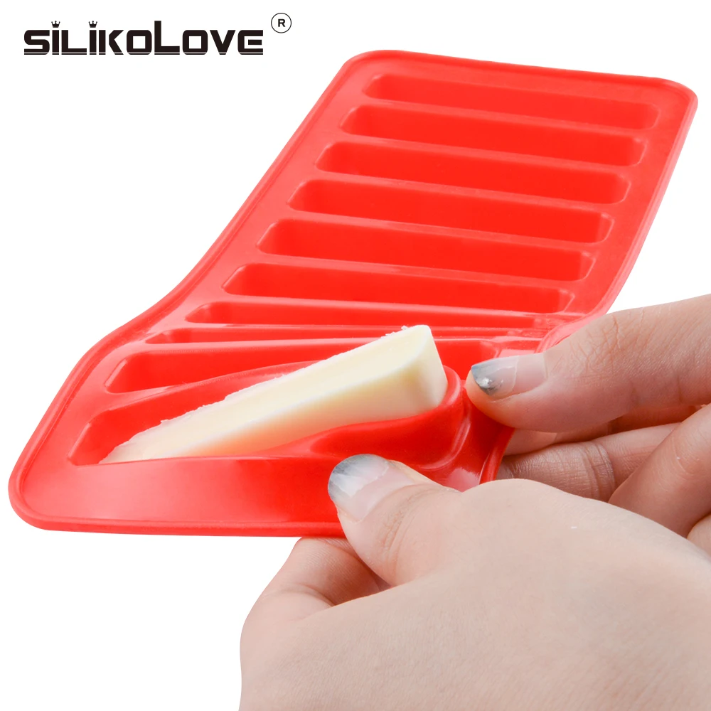 Силиконовая 3D форма для шоколада SILIKOLOVE торта в форме пальца посуда выпечки