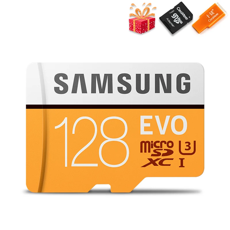  SAMSUNG Microsd Card 256G 128GB 64GB 100Mb/s Class10 U3 32GB 95Mb/s U1 SDXC Grade EVO Micro SD Card