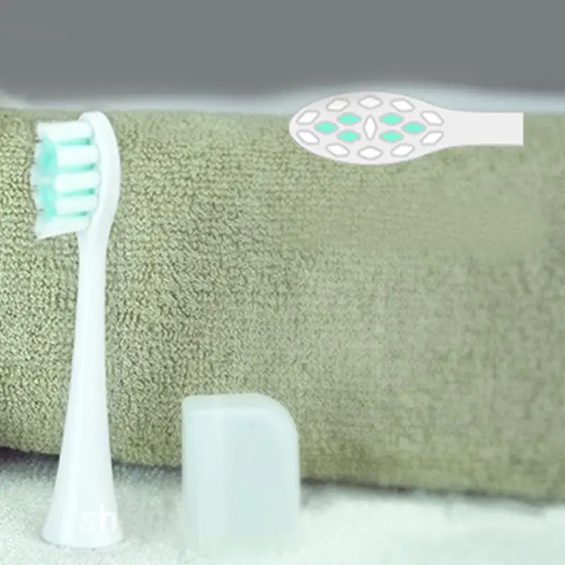 SmartSonic+ Sonic vibration electric toothbrush head, Electric toothbrush replacement head for SmartSonic+ T3 T5 T6 T8 T10:white SmartSonic+ Sonic vibration electric toothbrush head, Electric toothbrush replacement head for SmartSonic+ T3 T5 T6 T8 T10:white