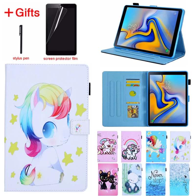 Милый кожаный чехол с единорогом для Samsung Galaxy Tab A T510 T515 10 1 " 2019 планшета SM-T510 SM-T515 |