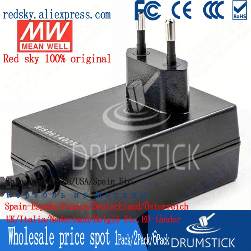 По специальной цене товара MEAN WELL! GSM36E12-P1J 12V 3A meanwell GSM36E 36W AC-DC Высокая надежность