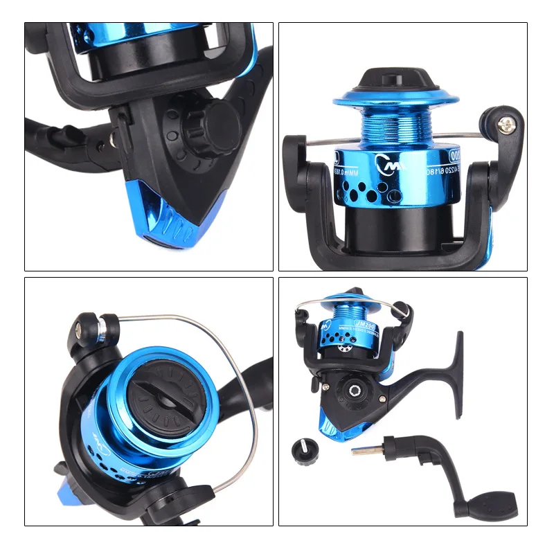 Mounchain 3 axis Fishing Reel Aluminum Body Spinning Reel 5.2:1 Speed Ratio Left/Right Hand Fishing Wheel Mounchain 3 axis Fishing Reel Aluminum Body Spinning Reel 5.2:1 Speed Ratio Left/Right Hand Fishing Wheel