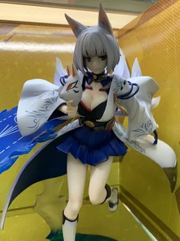 

26cm Azure Lane Kaga PVC made painted Action Figure Ani Statue Xmas gift B19