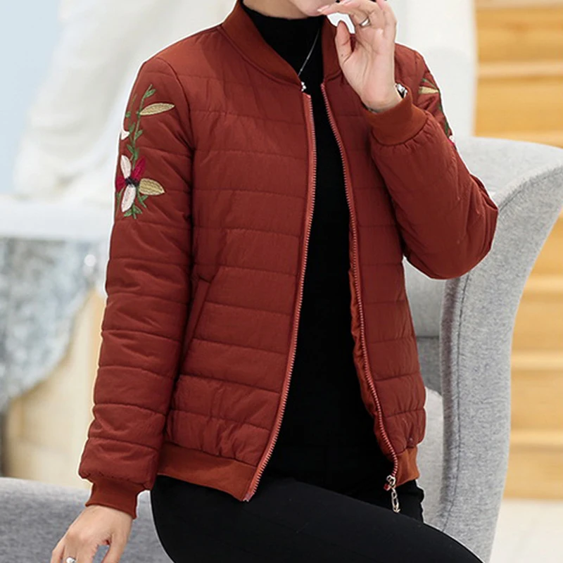 

Short Winter Jacket Women Parka Coat Down 2019 Big Plus Size Female Autumn Fall Clothing Outerwear Cotton Padded Quilted 5XL Top