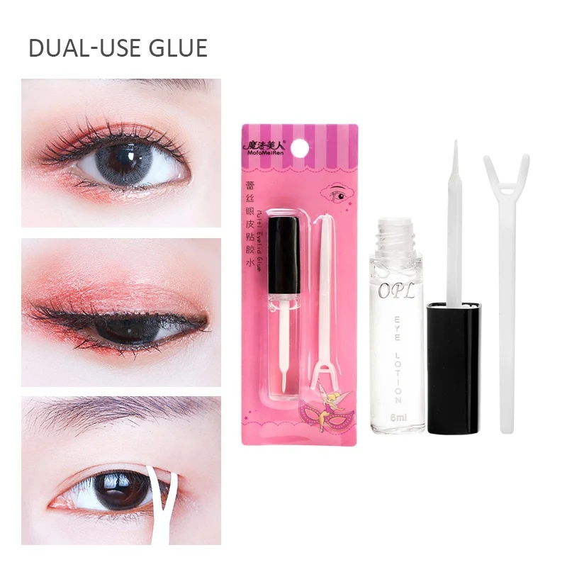 Double Eyelid Glue False Eyelashes Glue Invisible Hypoallergenic