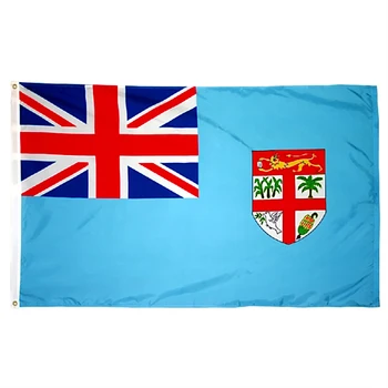

Fj Fji Fiji Flag 90x150cm Hanging Decoration Polyester