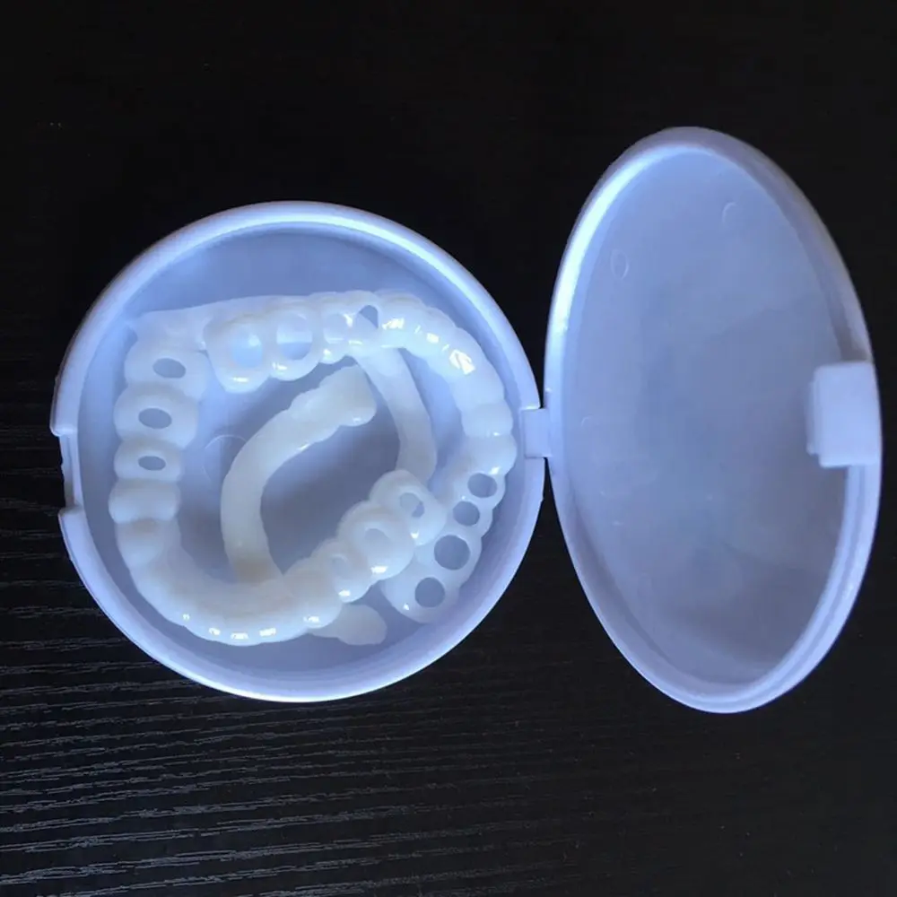 hot new Oral Hygiene for Bad Teeth Smile Veneer No Toxic Practical Plastic Smile Fake Tooth 4