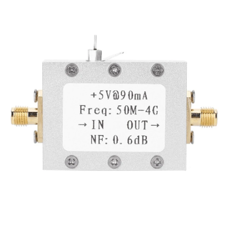 Low Noise LNA 0.05-4G NF=0.6DB Wideband Amplifier Input As -110DB | Электроника