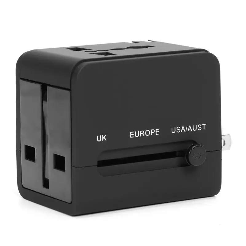 Многофункциональная конверсионная розетка, Универсальный двойной USB дорожный переходник, применимый к MP3 зарядным устройствам, цифровым камерам