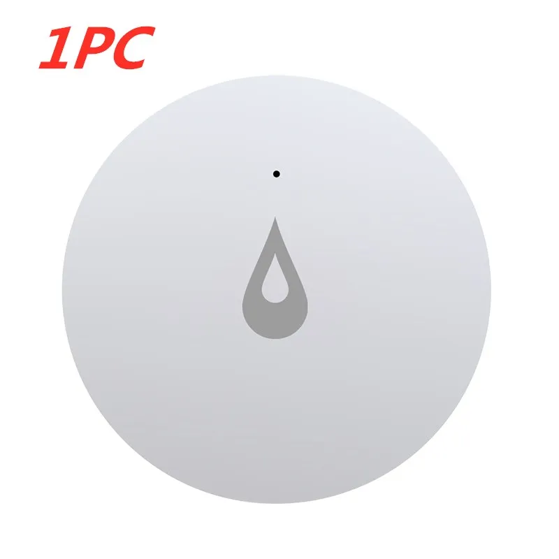 Tuya ZigBee Water Sensor Leak Detector Flood Home Alarm Water Leakage Support Gateway Smart Life APP Overflow Security Alert 