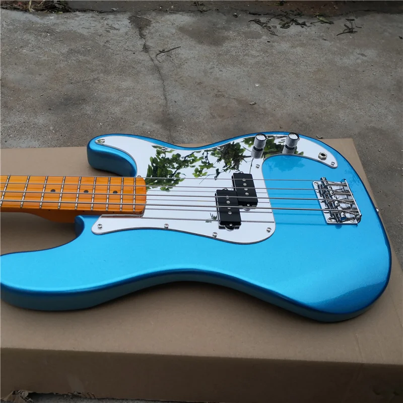 エレキベース ブルー 4弦 Warwick ROCKBASS Streamer LX 4-String / Metallic Blue High