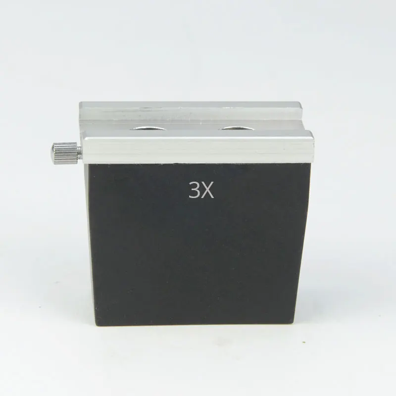 1PC 3X объектив для стерео микроскопа микроскоп часть Аксессуар - Цвет: 1PC