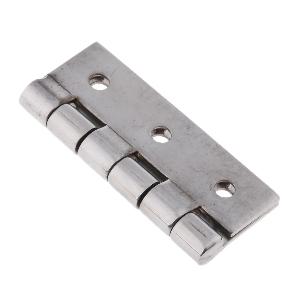 Marine Boat Stainless Steel 316 Polished Cabinet Deck Door Hinge 60 x 42mm