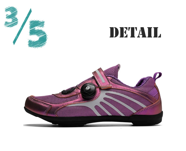Men Women Road Riding Racing Shoes Outdoor Breathable Cycling Profession Bicycle Shoes Self-Locking Sport MTB Shoes Size 36-45