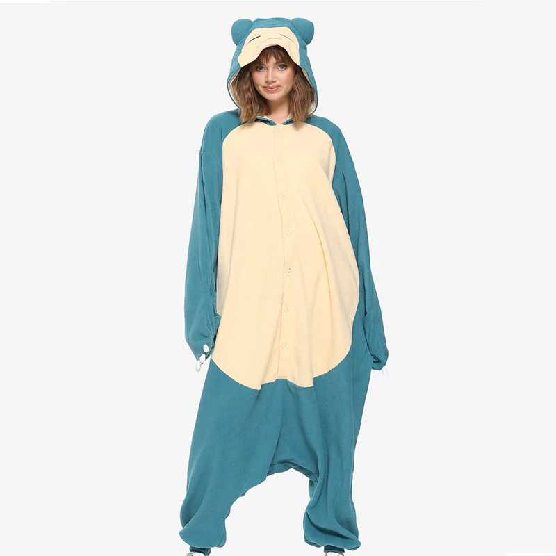 New Animal Kigurumi XXL Cartoon Suit Women Pajama Anime Onesies For Adult Men Onsie Boy Girls Pijamas Fleece One-Piece Bodysuit