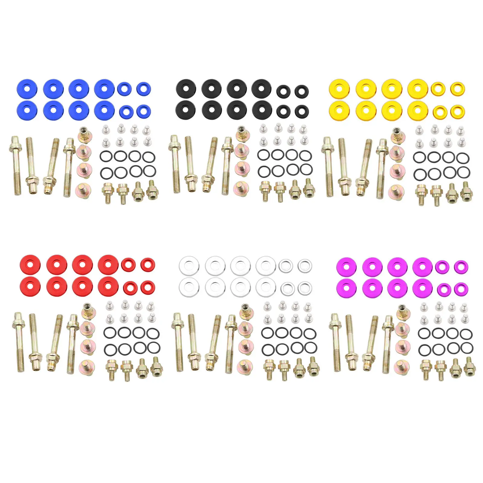 Automotive Valve Cover Hardware Washer Bolt Set Fit For Honda Civic
