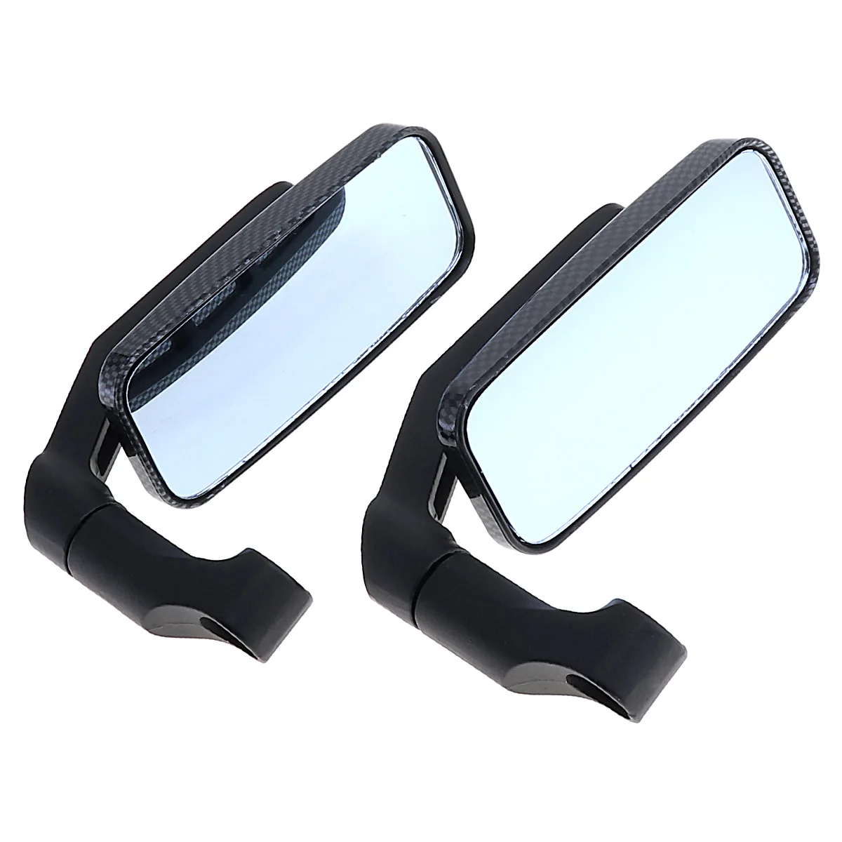 2pcs Modified Serpentine Universal Motorcycle Rear view Mirror Motorbike Handlebar Rearview Side Mirrors