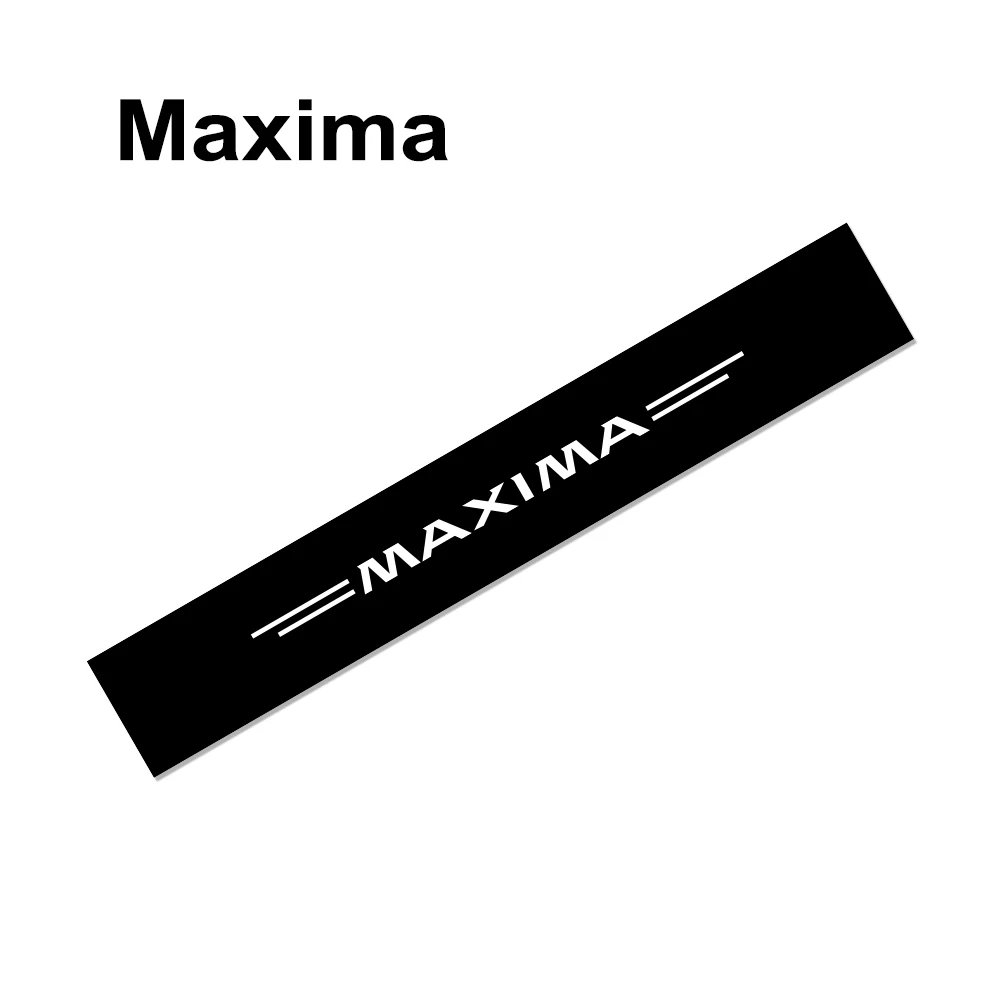 For Maxima Наклейка на лобовое стекло автомобиля для Nissan Qashqai Juke Leaf Micra Sentra Patrol Maxima Murano Tiida Pulsar Altima Rogue Sylphy аксессуар - Название цвета: For Maxima