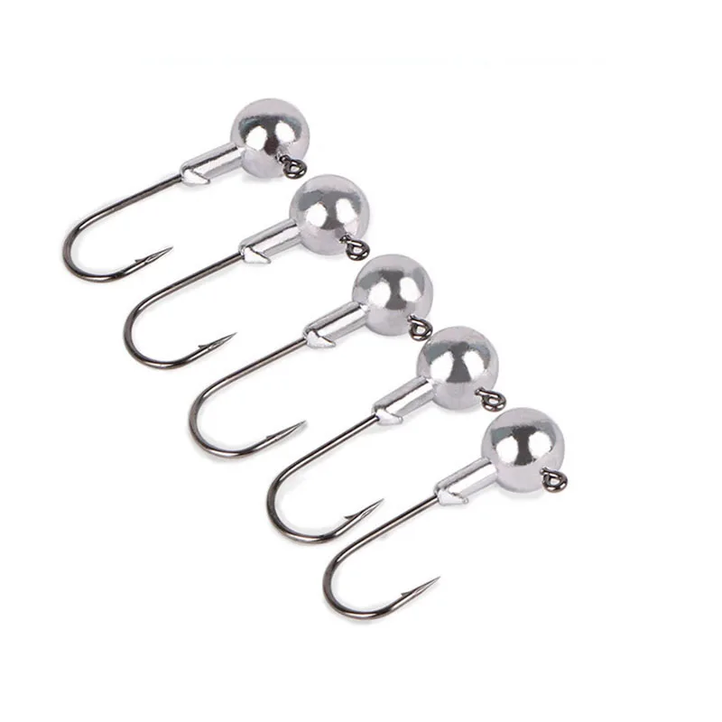 5 шт./лот Lead Jig Head рыболовный крючок 2g 3 5g 7g 10g 12g 14 гр 28 рыбацкие Крючки для рыбалки