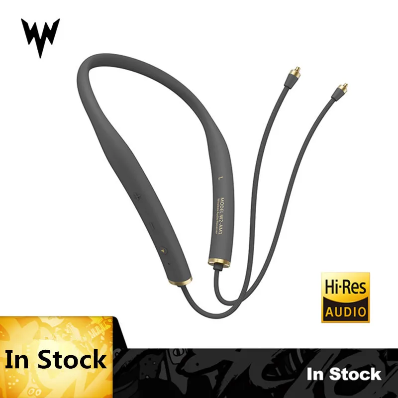 Whizzer W2 AM1 беспроводной Bluetooth кабель 2PIN/разъем MMCX поддержка Apt-X с микрофоном обновленный модуль для Android/iOS Bluetooth V5.0