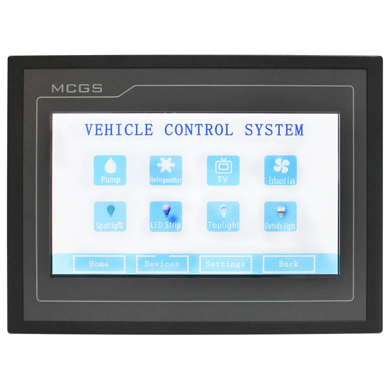VehicleTouchScreenControlSystemRVMotorhomeCaravanTrailerTruck