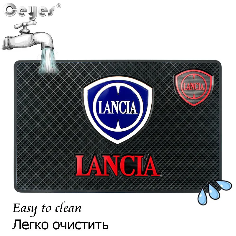 Car Styling Anti Slip Mat Accessories Sticker Case For Lancia Delta Ypsilon Lybra Musa Kappa Voyager Auto Interior Pads Ceyes