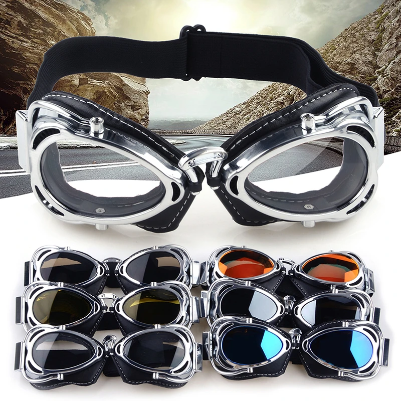 Retro Aviator Helmet Glasses Retro Aviator Helmet Goggles Retro